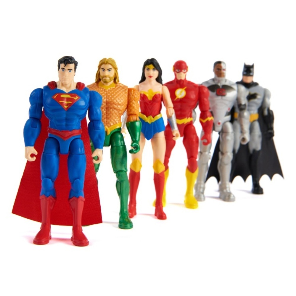 DC Justice League Action Figure 6-Pack - Picture 2 of 6